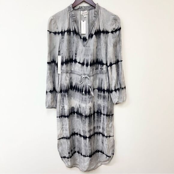 Anthropologie Cloth & Stone Drawstring Midi Dress XS - Picture 3 of 8